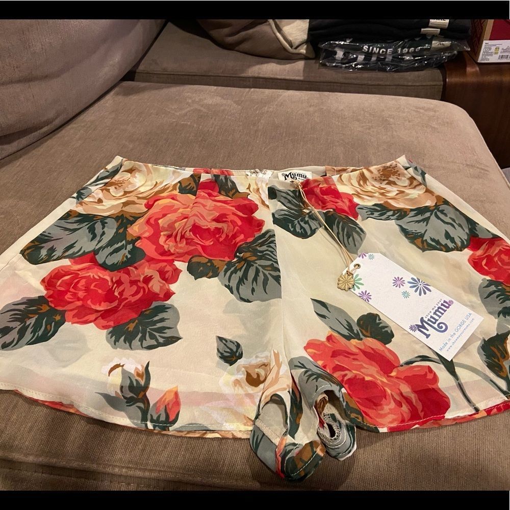 Show Me Your Mumu Small Floral Sawyer Lady Rose Short